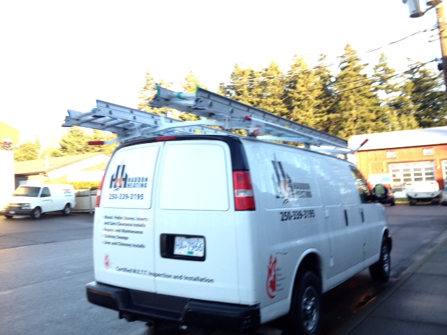 Haddon Heating Work Van